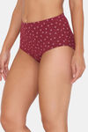 Zivame High Rise Full Coverage Hipster Panty (Pack of 3) - Multicolor — thumbnail 8